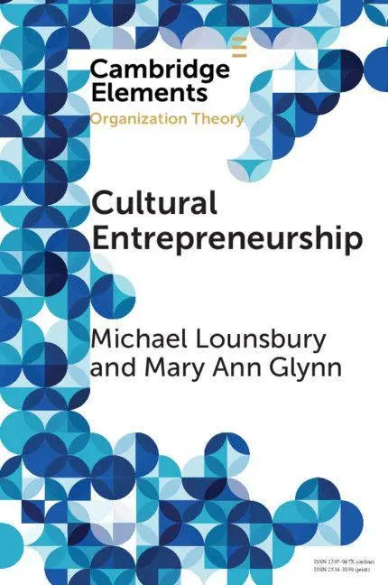 Cover: 9781108439275 | Cultural Entrepreneurship | Michael Lounsbury (u. a.) | Taschenbuch