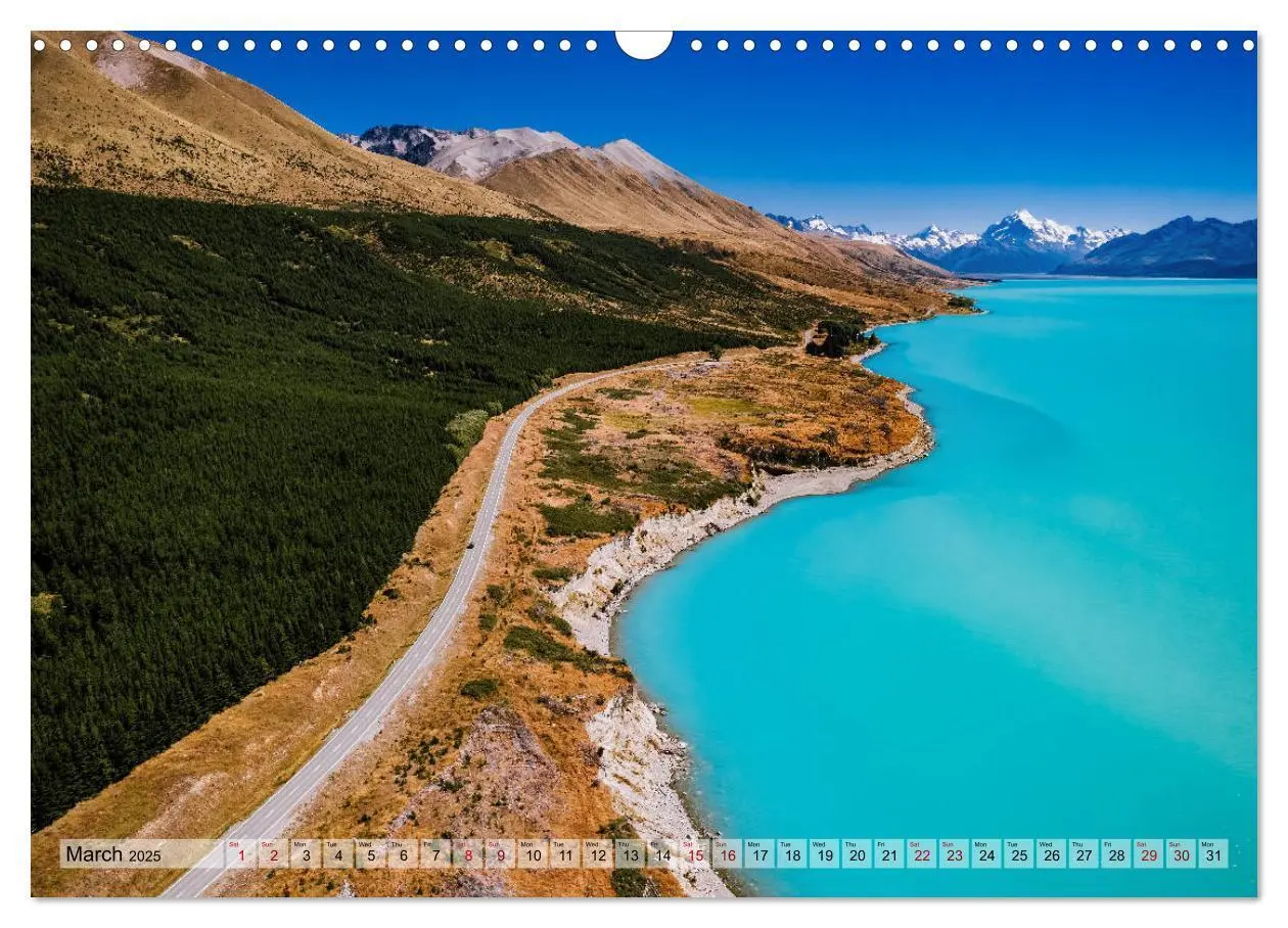 Bild: 9781325939275 | New Zealand - At the end of the world (Wall Calendar 2025 DIN A3...