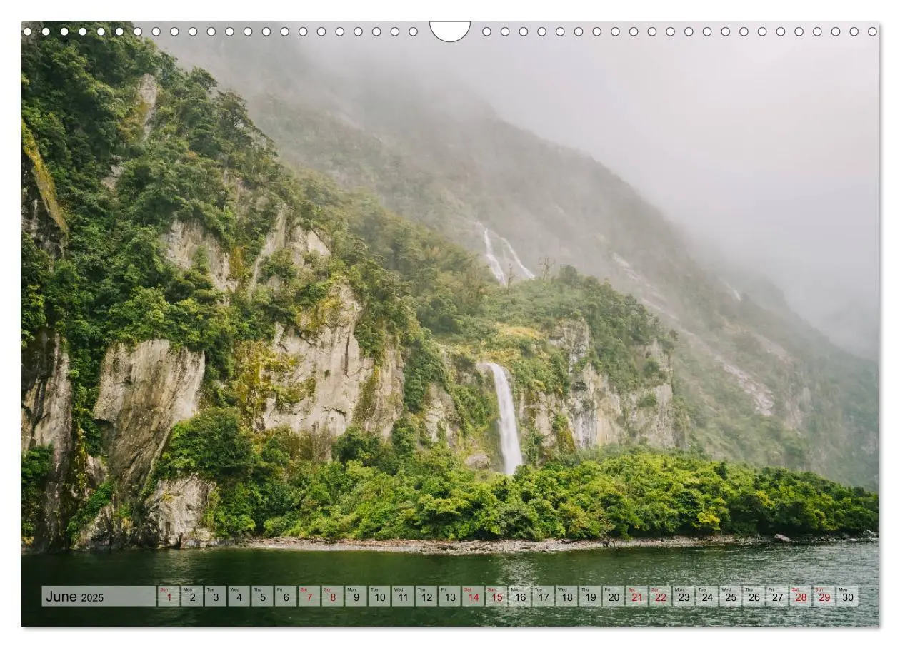 Bild: 9781325939275 | New Zealand - At the end of the world (Wall Calendar 2025 DIN A3...