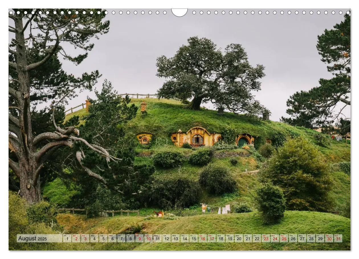 Bild: 9781325939275 | New Zealand - At the end of the world (Wall Calendar 2025 DIN A3...