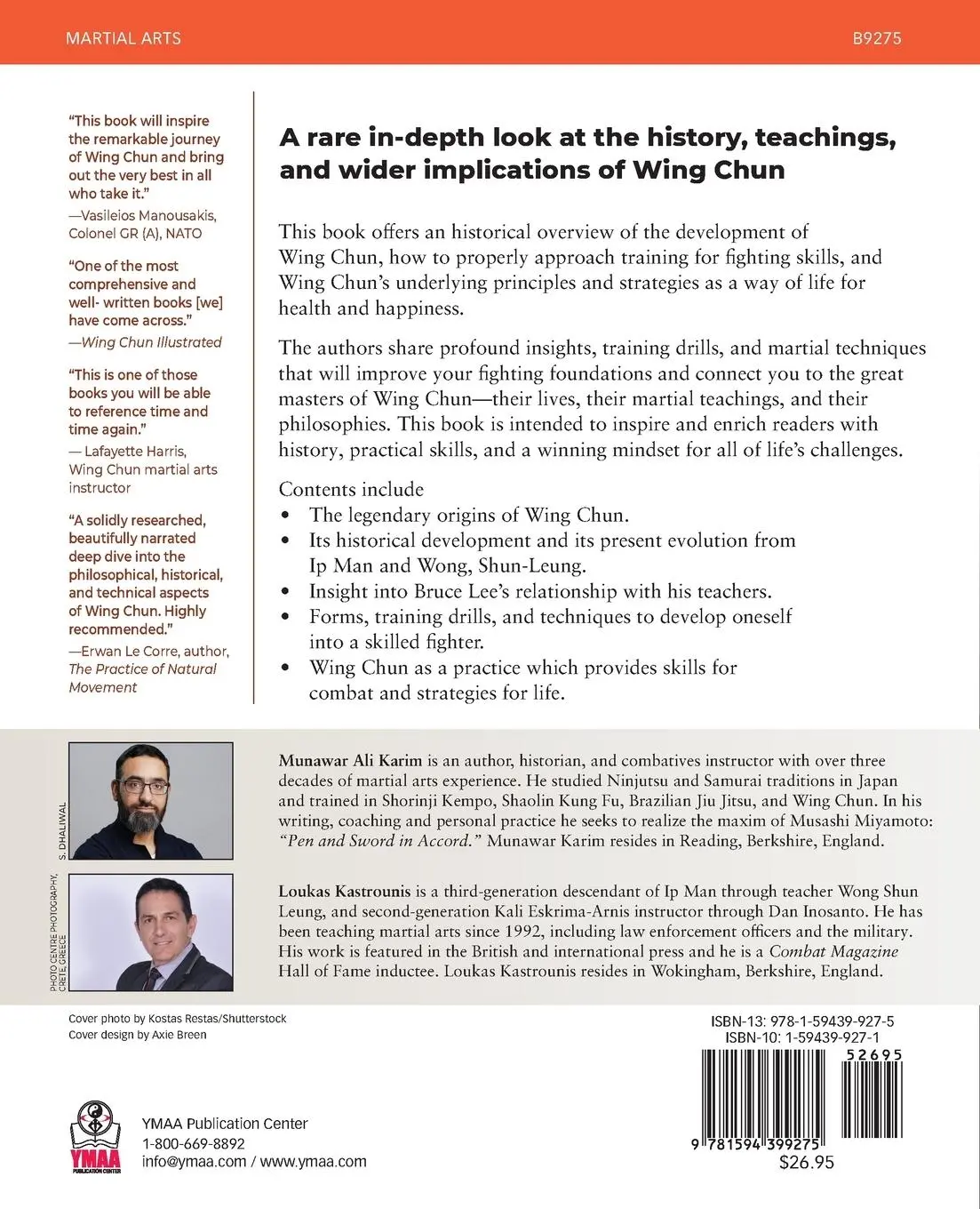 Rückseite: 9781594399275 | Wing Chun In-Depth | Skills for Combat, Strategies for Life | Buch