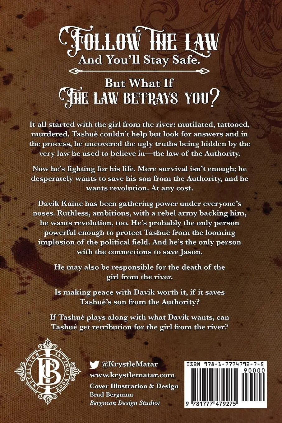 Rückseite: 9781777479275 | Legacy of Brick &amp; Bone | Krystle Matar | Taschenbuch | Englisch | 2023