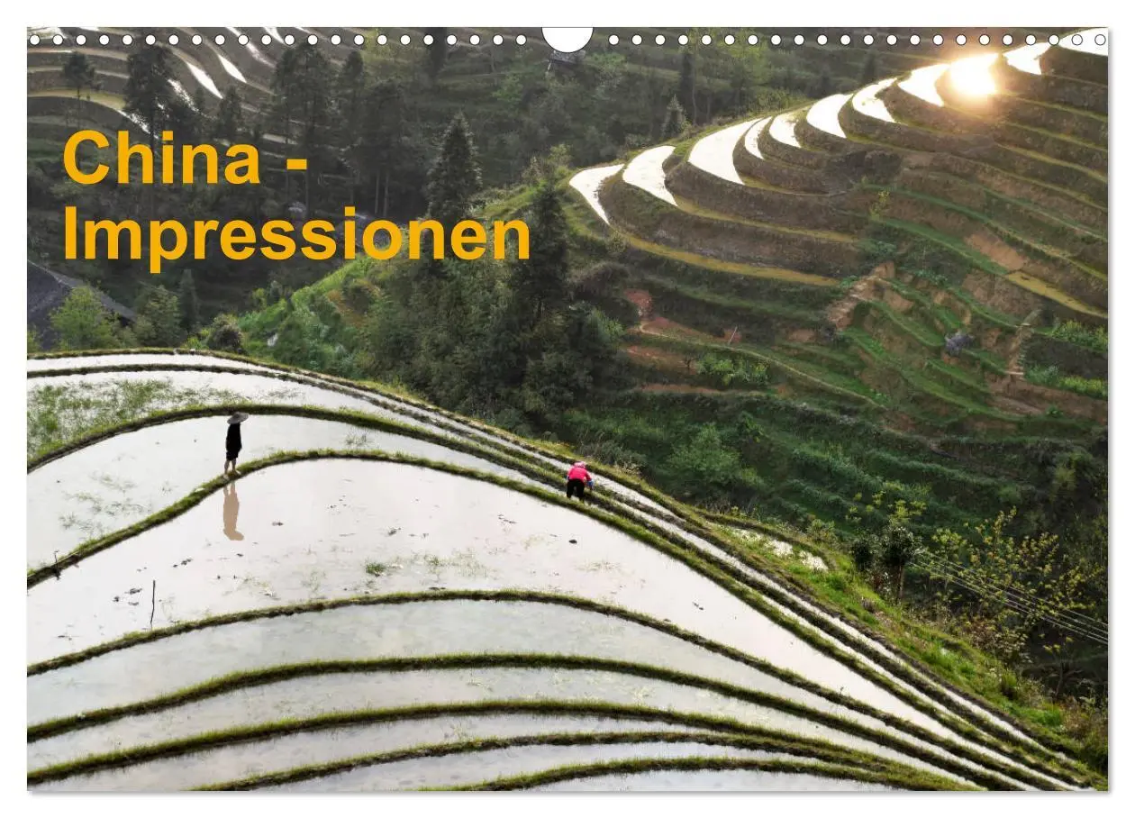 Cover: 9783457889275 | China-Impressionen (Wandkalender 2026 DIN A3 quer), CALVENDO...