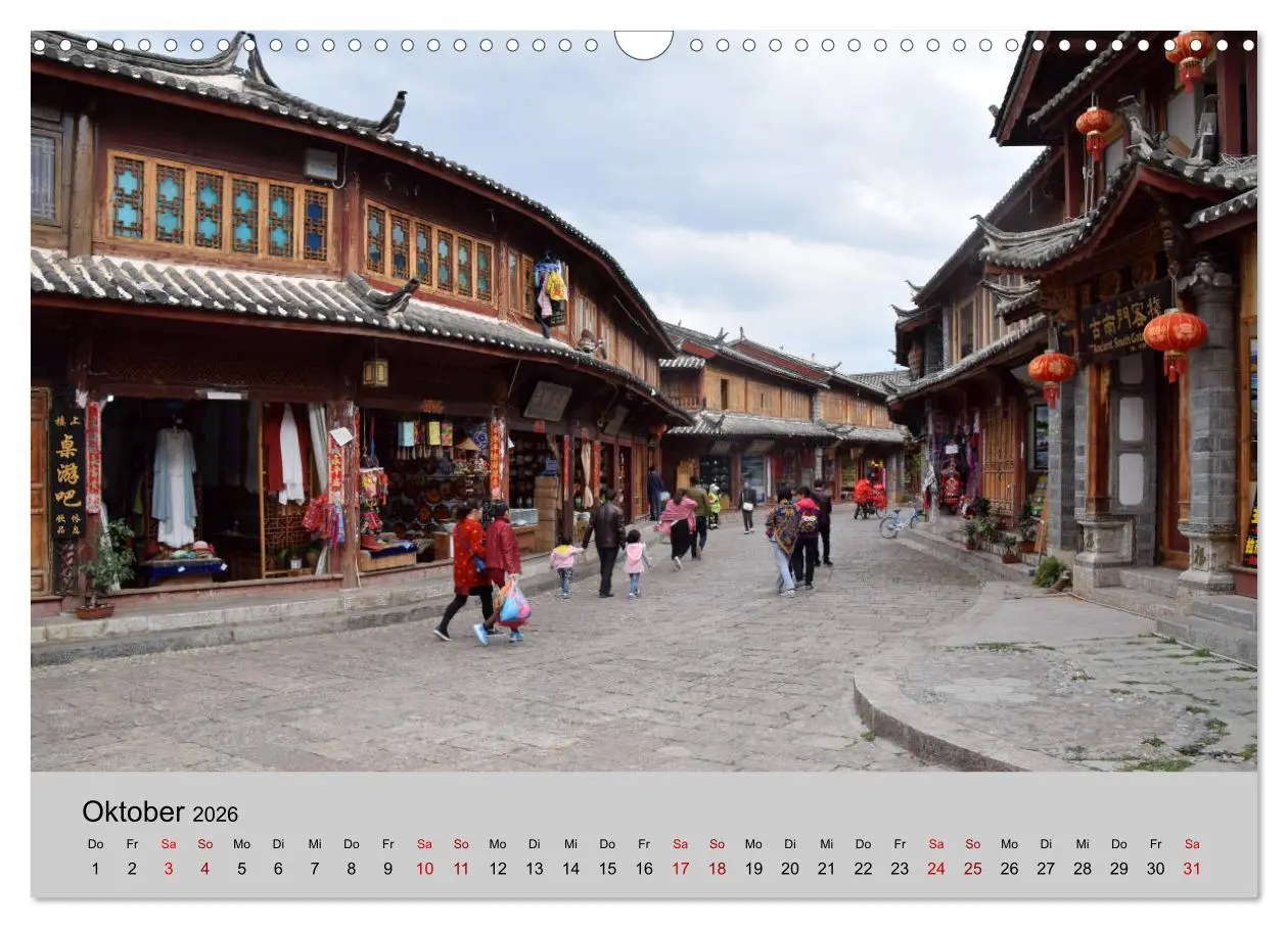 Bild: 9783457889275 | China-Impressionen (Wandkalender 2026 DIN A3 quer), CALVENDO...