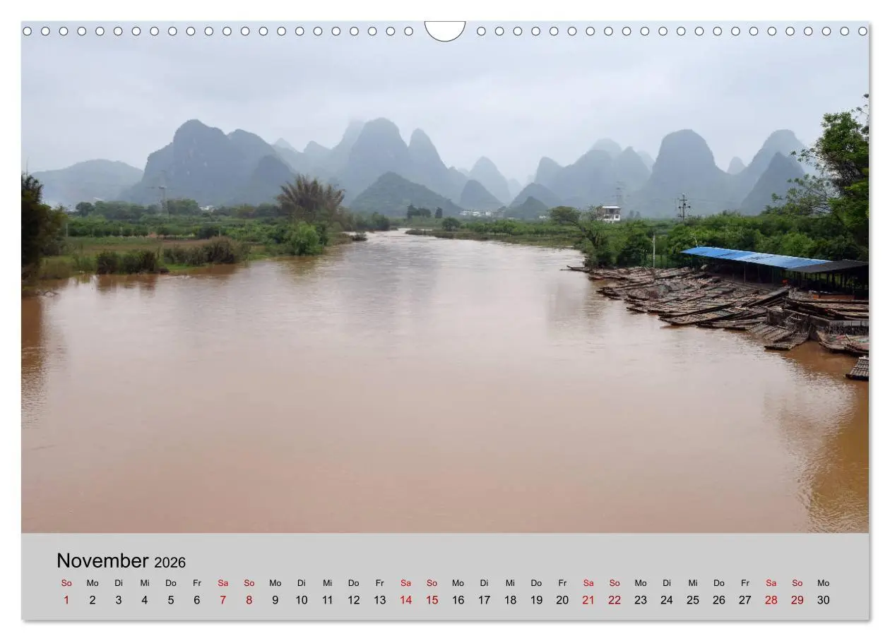 Bild: 9783457889275 | China-Impressionen (Wandkalender 2026 DIN A3 quer), CALVENDO...
