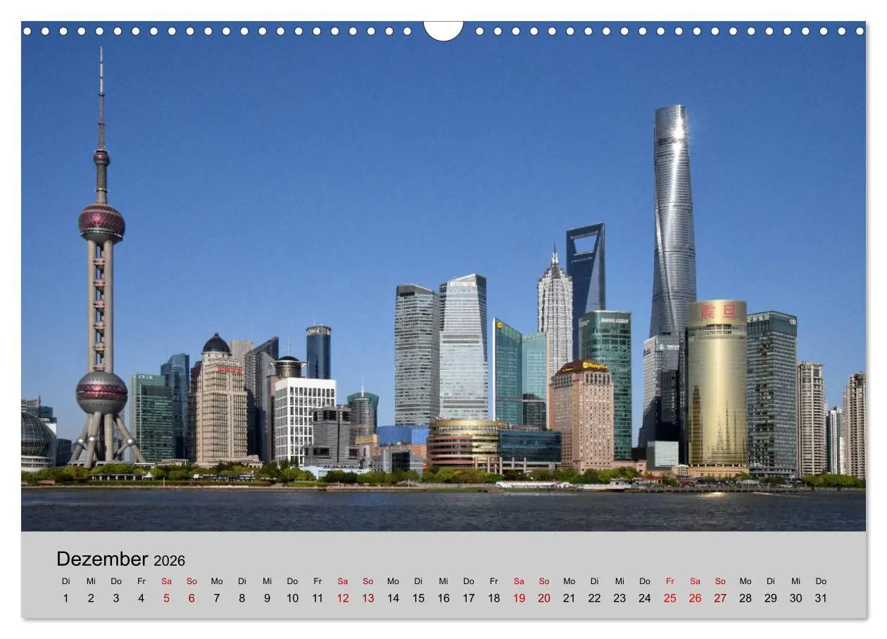 Bild: 9783457889275 | China-Impressionen (Wandkalender 2026 DIN A3 quer), CALVENDO...