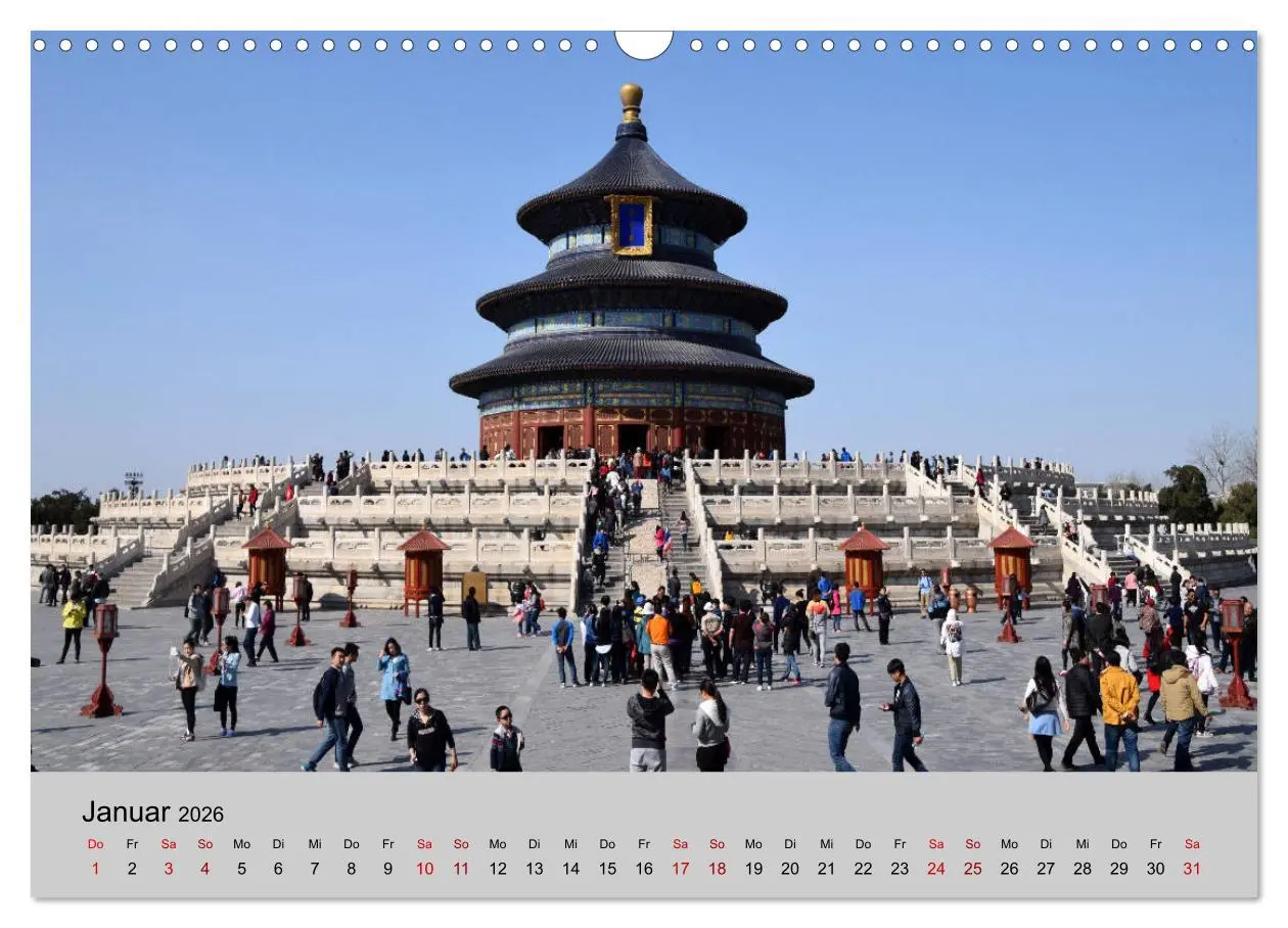 Bild: 9783457889275 | China-Impressionen (Wandkalender 2026 DIN A3 quer), CALVENDO...
