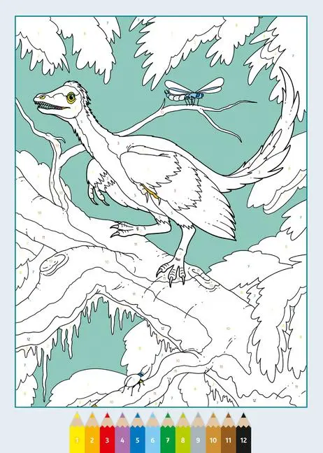 Bild: 9783473489275 | CreArt Malen nach Zahlen ab 7: Dinosaurier | Stefan Richter | Buch