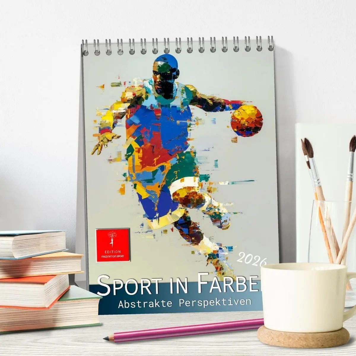 Bild: 9783516739275 | Sport in Farben (Tischkalender 2026 DIN A5 hoch), CALVENDO...