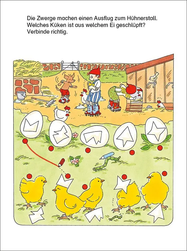 Bild: 9783743209275 | 100 Mal- und Logikspiele für die Vorschule | Loewe Lernen und Rätseln