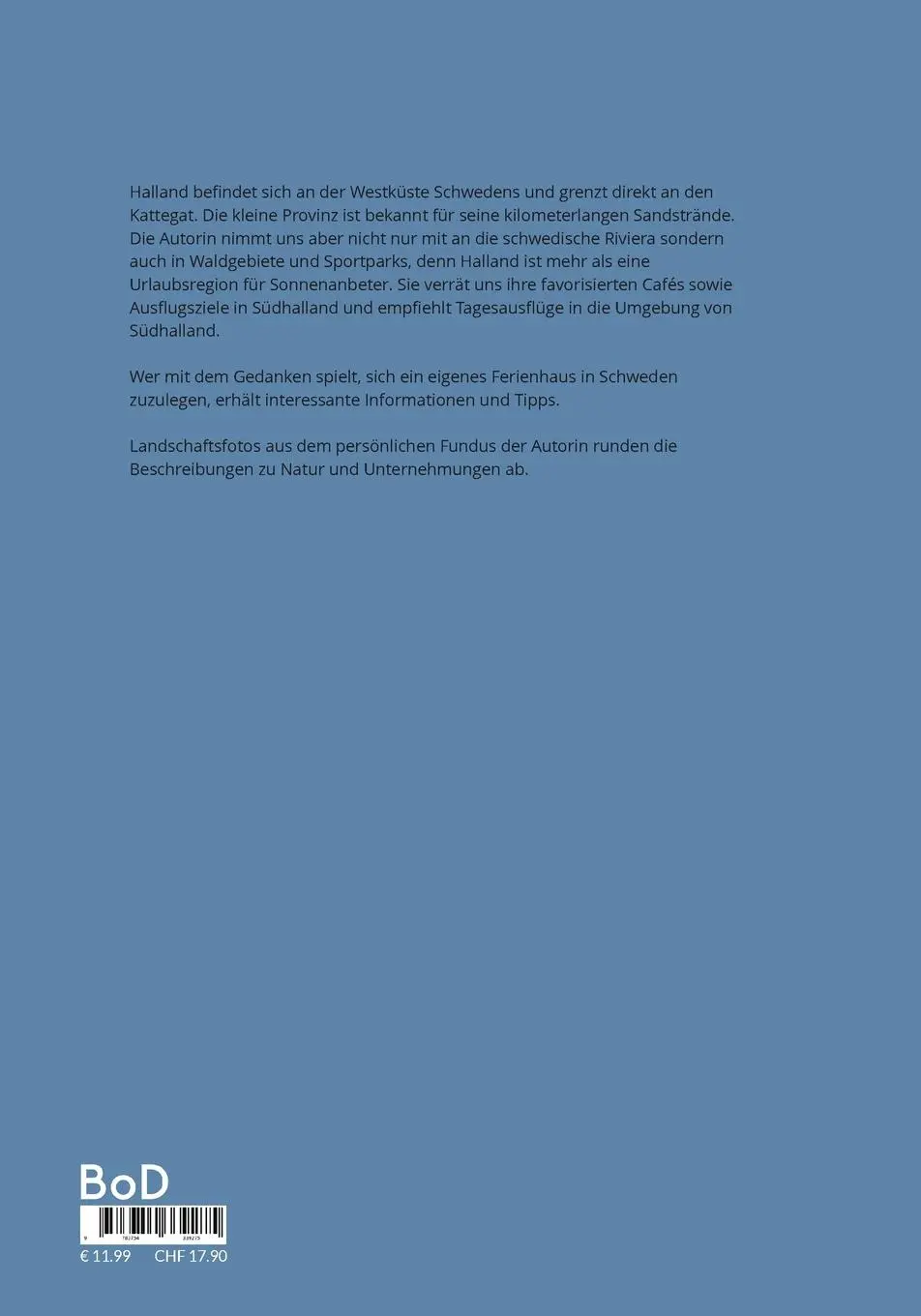 Rückseite: 9783754339275 | Südliches Halland | Von Skummeslövsstrand bis Särdal | Taschenbuch