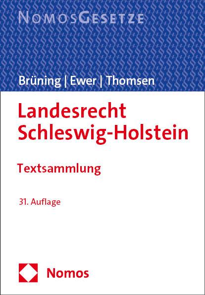 Cover: 9783756009275 | Landesrecht Schleswig-Holstein | Christoph Brüning (u. a.) | Buch