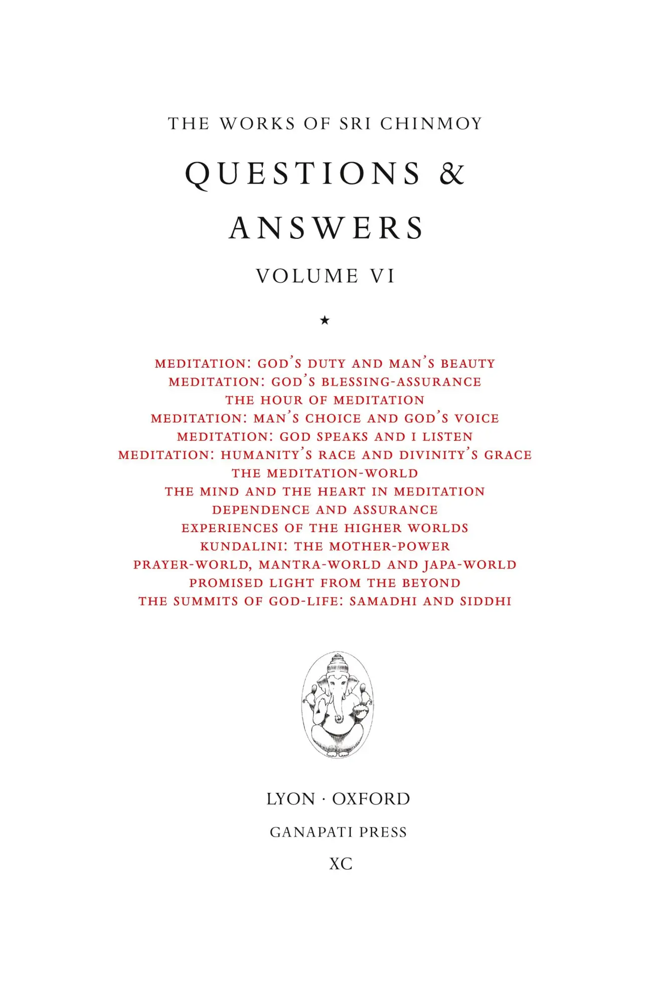 Cover: 9781911319375 | Sri Chinmoy | Answers VI | Sri Chinmoy | Buch | Gebunden | Englisch