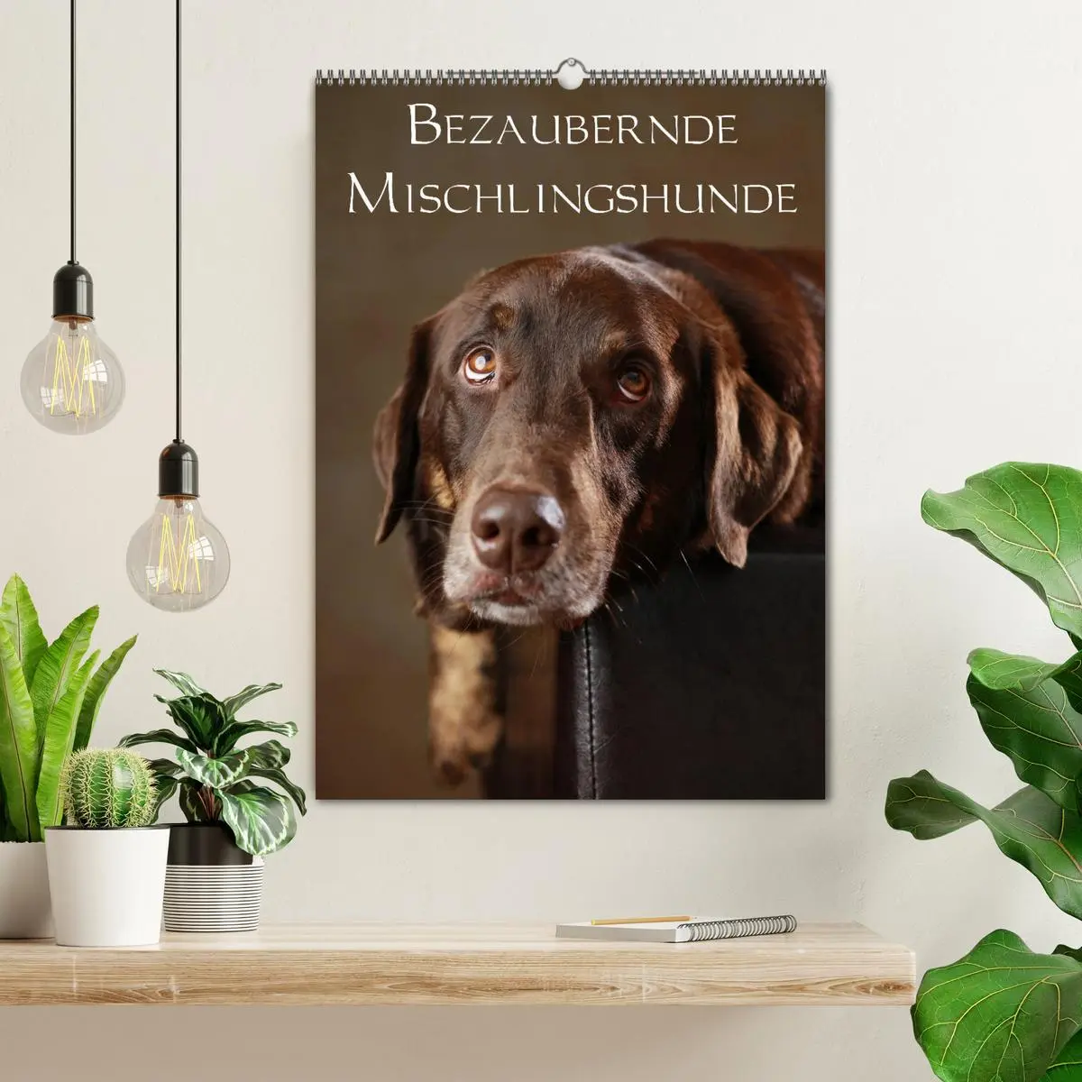 Bild: 9783516419375 | Bezaubernde Mischlingshunde (Wandkalender 2026 DIN A2 hoch),...