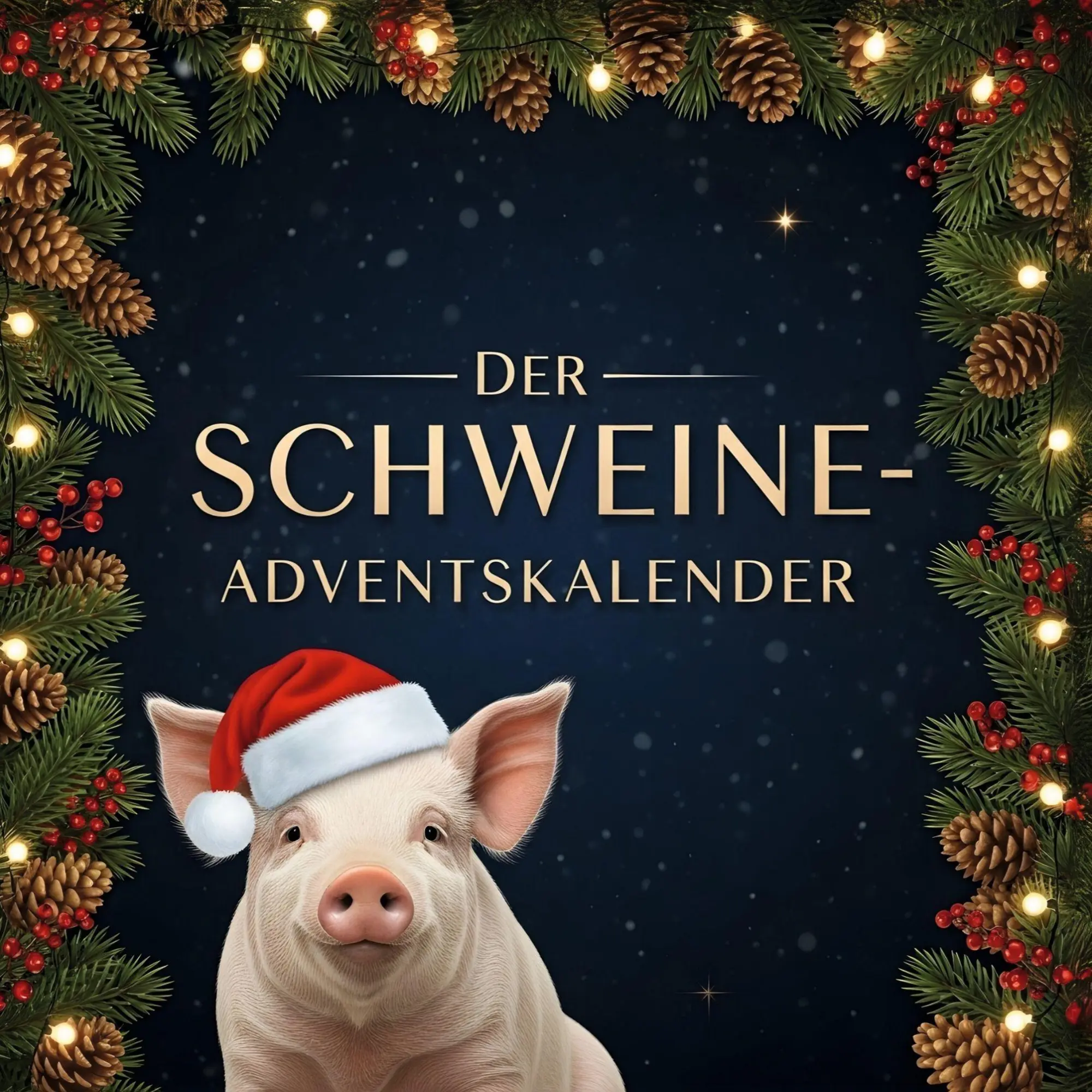 Cover: 9783695309375 | Der Schweine-Adventskalender | Charlotte Weber | Taschenbuch | 100 S.