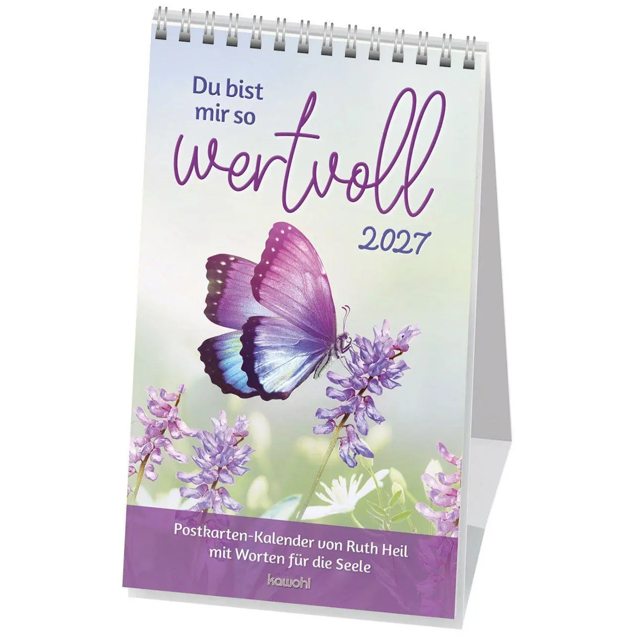 Cover: 9783754879375 | Du bist mir so wertvoll 2027 | Postkarten-Kalender von Ruth Heil