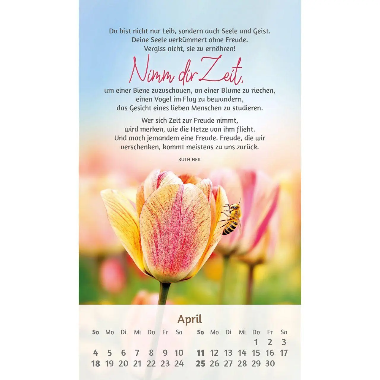 Bild: 9783754879375 | Du bist mir so wertvoll 2027 | Postkarten-Kalender von Ruth Heil