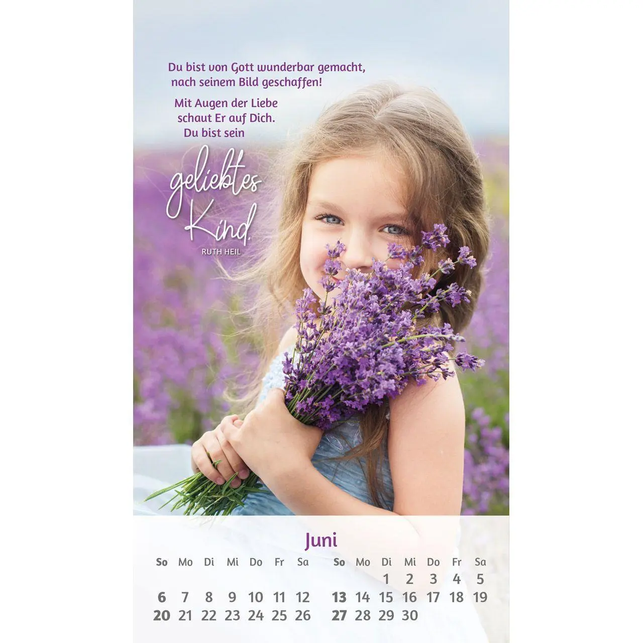 Bild: 9783754879375 | Du bist mir so wertvoll 2027 | Postkarten-Kalender von Ruth Heil
