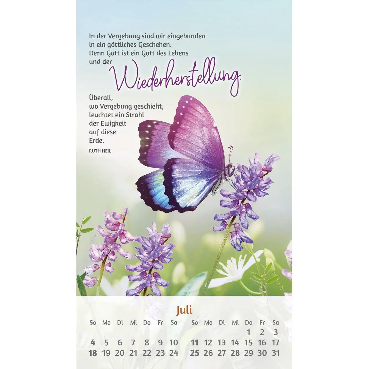 Bild: 9783754879375 | Du bist mir so wertvoll 2027 | Postkarten-Kalender von Ruth Heil