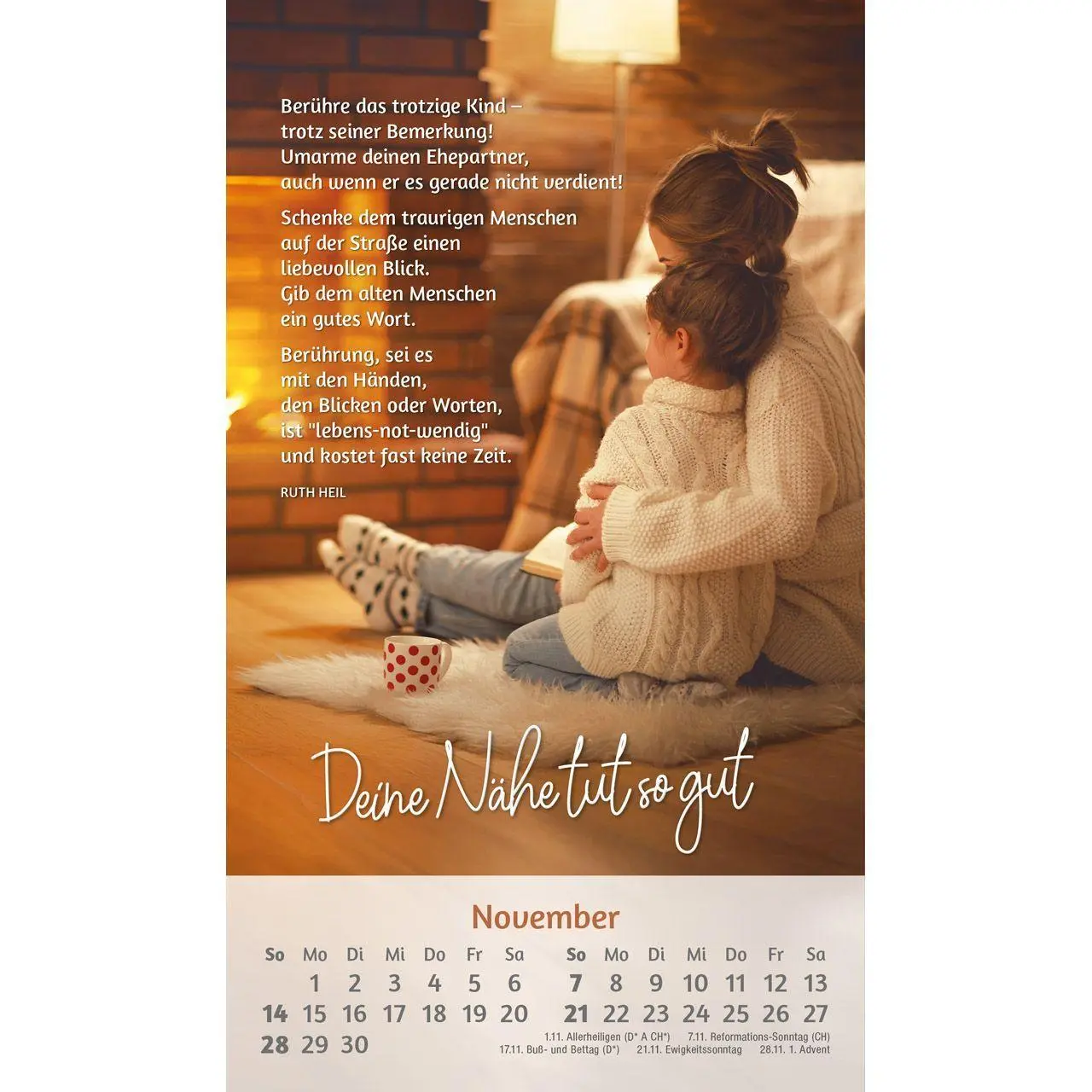 Bild: 9783754879375 | Du bist mir so wertvoll 2027 | Postkarten-Kalender von Ruth Heil