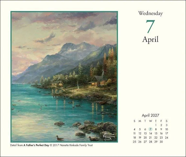 Bild: 9798881609375 | Thomas Kinkade: Painter of the Light 2027 | McMeel Andrews | Kalender