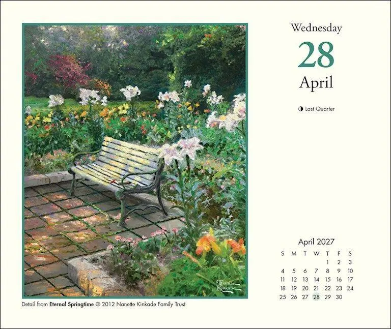 Bild: 9798881609375 | Thomas Kinkade: Painter of the Light 2027 | McMeel Andrews | Kalender