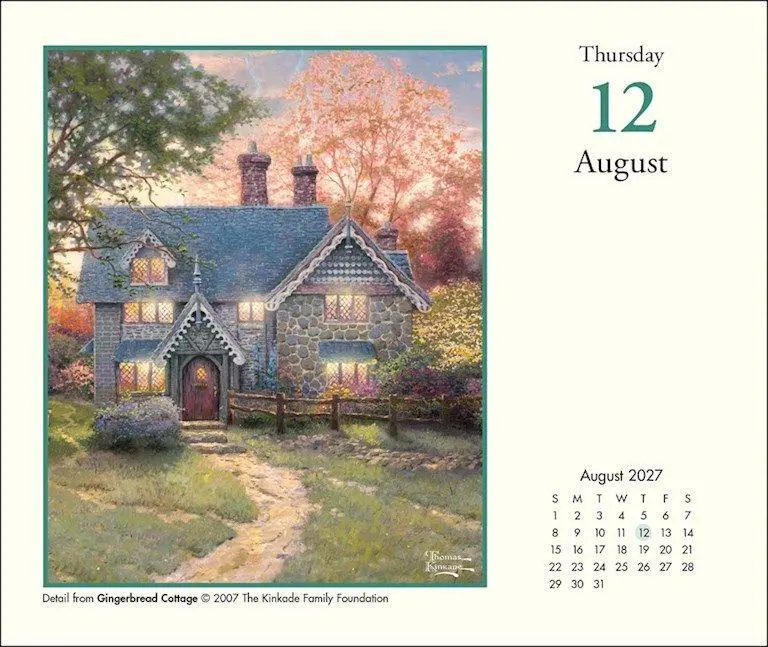 Bild: 9798881609375 | Thomas Kinkade: Painter of the Light 2027 | McMeel Andrews | Kalender