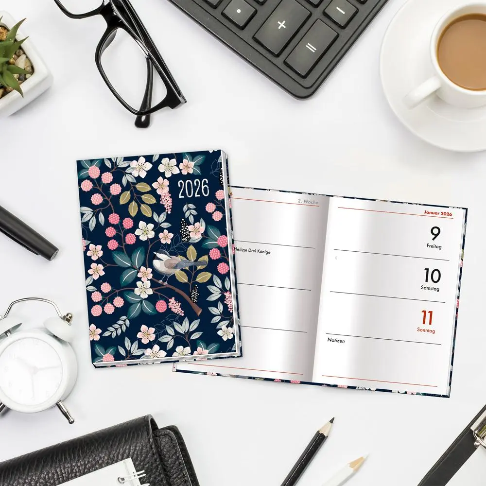 Bild: 4251901509475 | Trötsch Taschenkalender A7 Nature 2026 | Mini-Terminkalender | KG