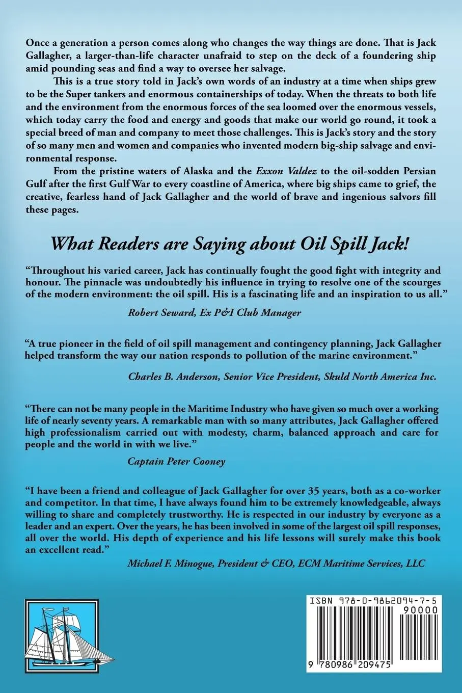 Rückseite: 9780986209475 | Oil Spill Jack | John J. Gallagher | Taschenbuch | Englisch | 2016