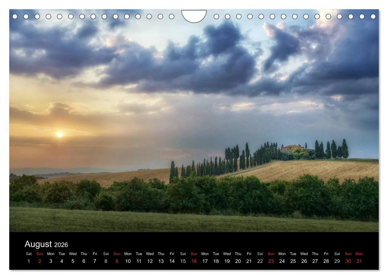Bild: 9783516579475 | Magical Tuscany and Liguria (Wall Calendar 2026 DIN A4 landscape),...