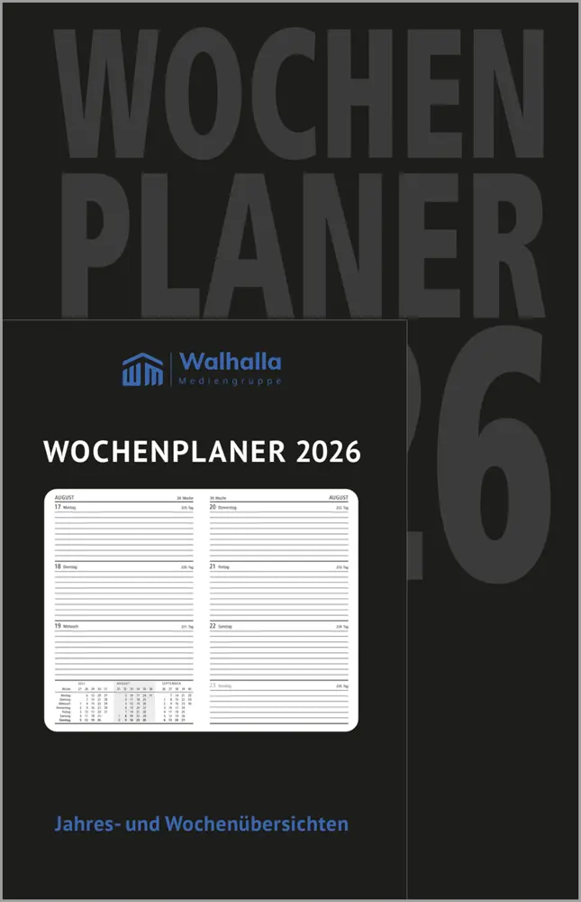 Cover: 9783802999475 | Wochenplaner 2026 | Walhalla Fachredaktion | Kalender | 192 S. | 2026