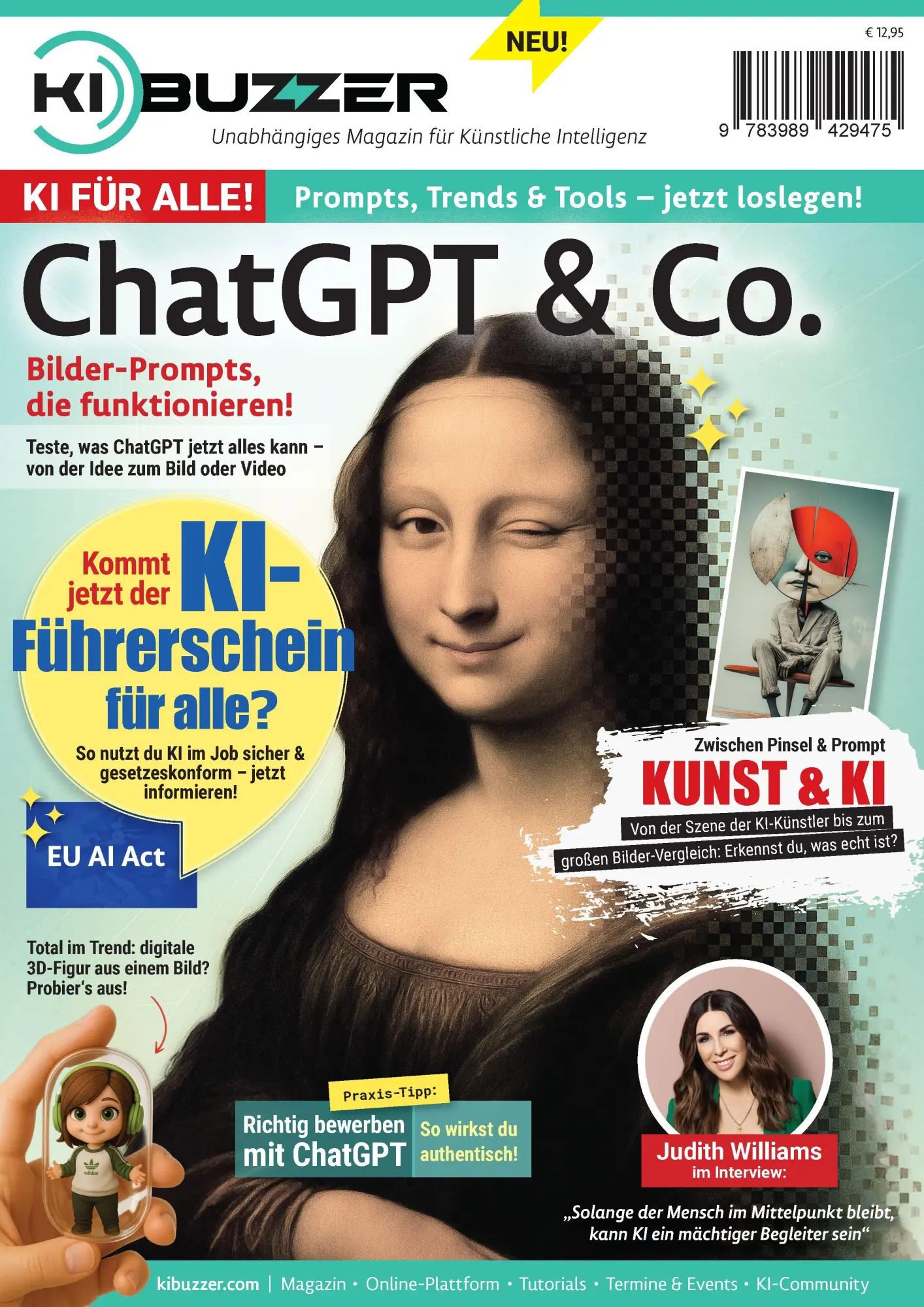 Cover: 9783989429475 | KI Buzzer ChatGPT | KI für alle! Prompts, Trends und Tools. | Kerbel