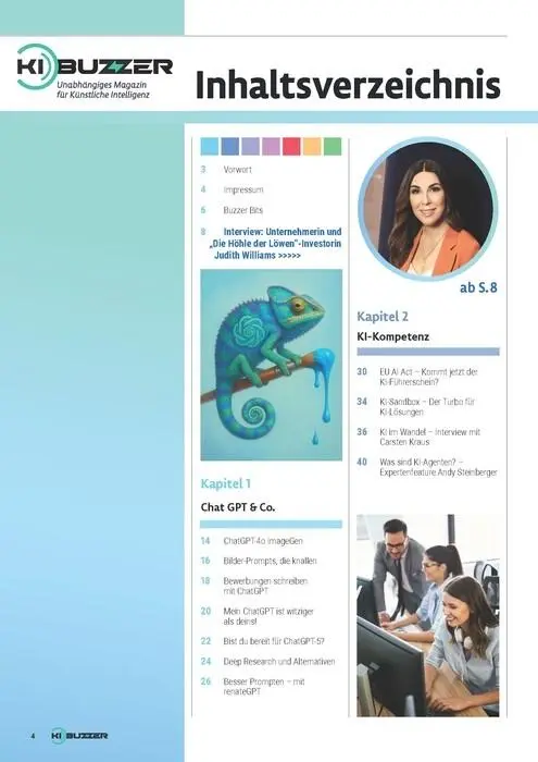Bild: 9783989429475 | KI Buzzer ChatGPT | KI für alle! Prompts, Trends und Tools. | Kerbel