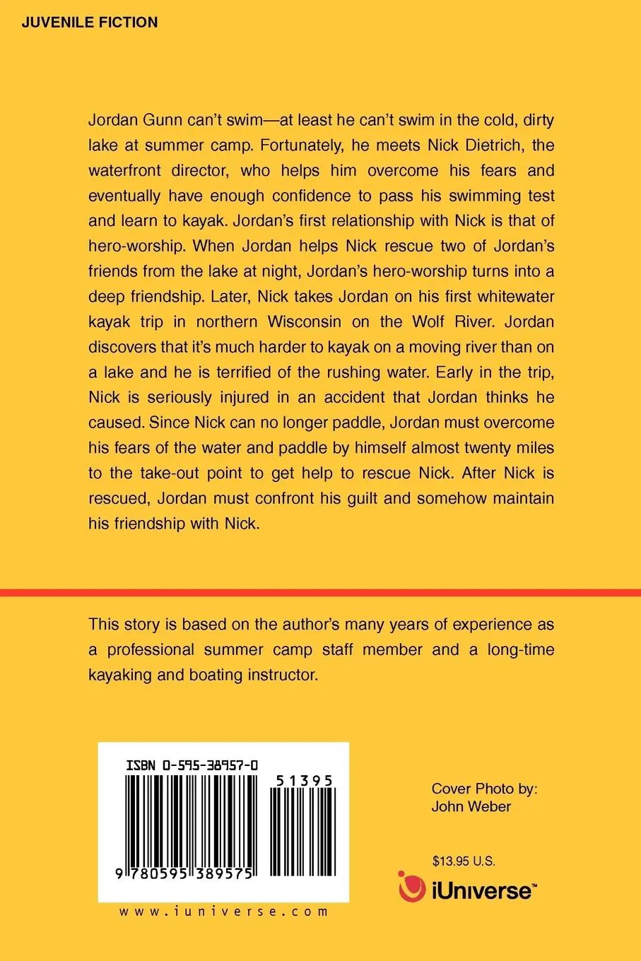 Rückseite: 9780595389575 | The Red Kayak | John R. Weber | Taschenbuch | Kartoniert / Broschiert