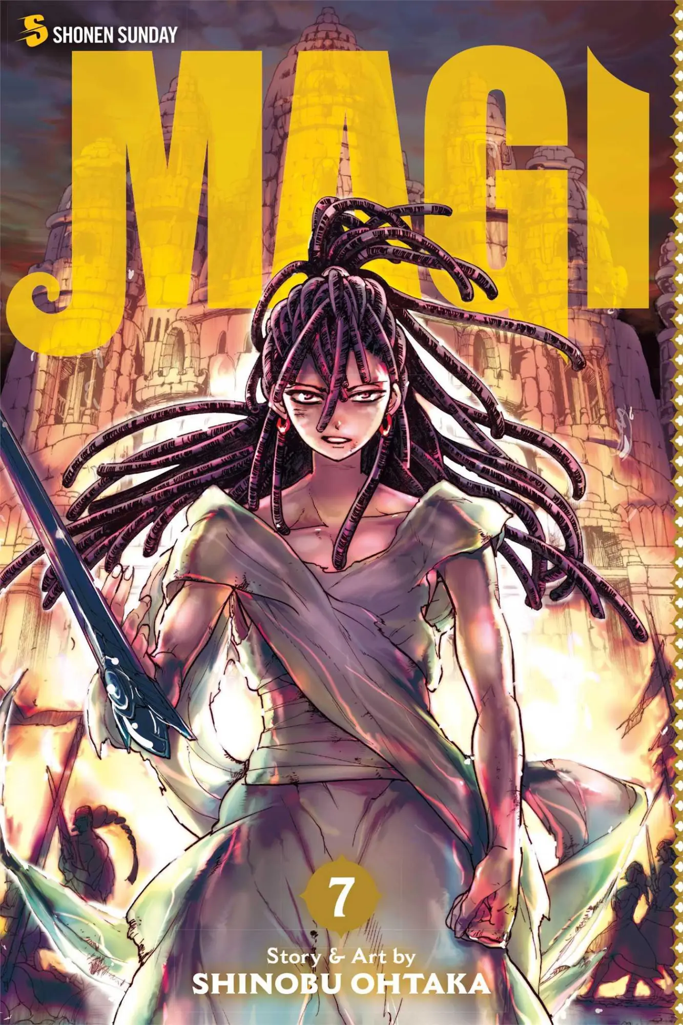 Cover: 9781421559575 | Magi: The Labyrinth of Magic, Vol. 7 | The Labyrinth of Magic | Ohtaka
