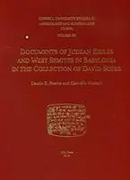 Cover: 9781934309575 | CUSAS 28 – Documents of Judean Exiles and West Semites in Babylonia...