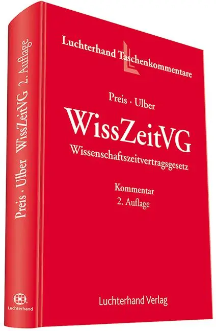 Cover: 9783472089575 | Wissenschaftszeitvertragsgesetz | WissZeitVG. Kommentar | Taschenbuch