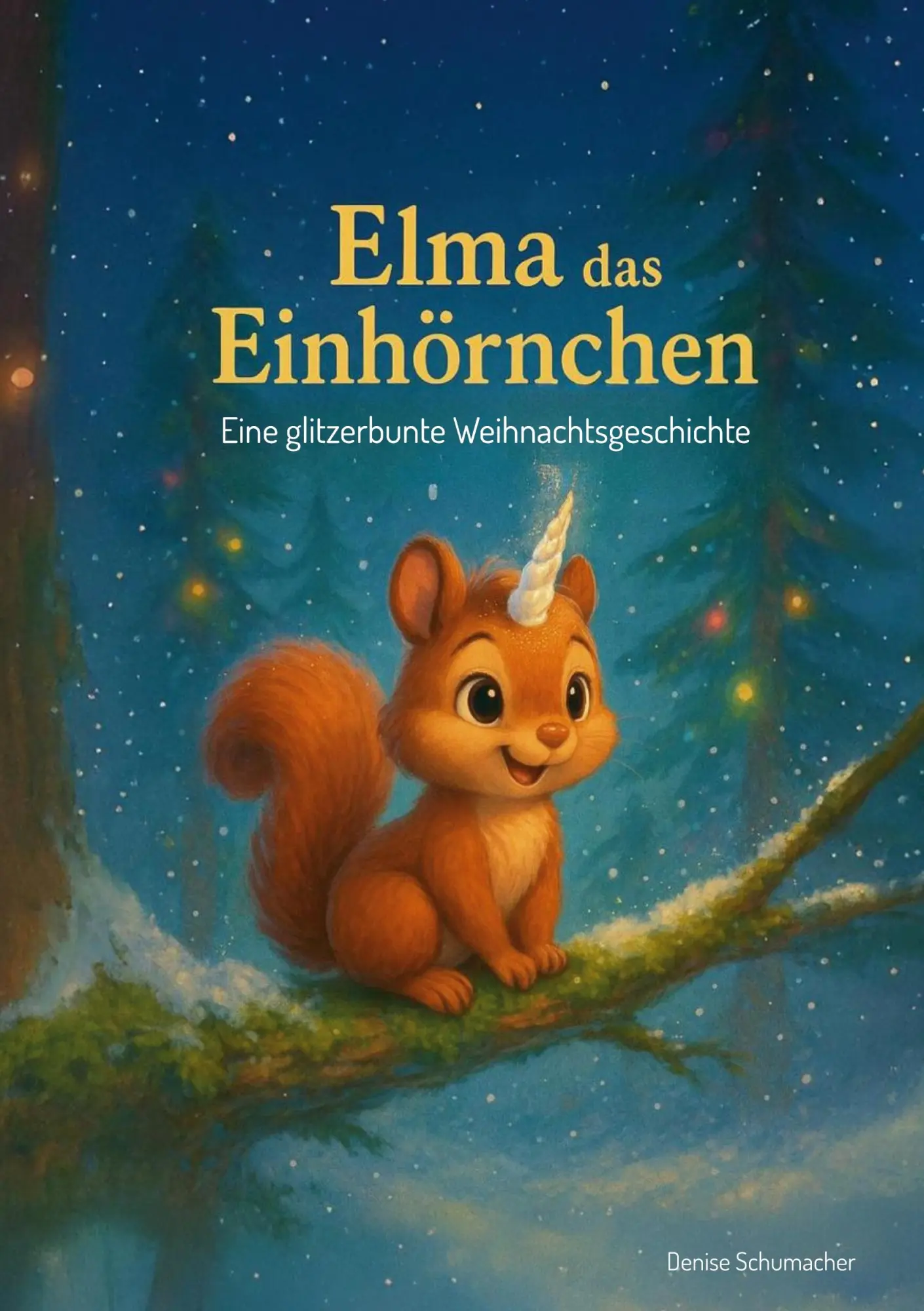 Cover: 9783819299575 | Elma das Einhörnchen | Eine glitzerbunte Weihnachtsgeschichte | Buch
