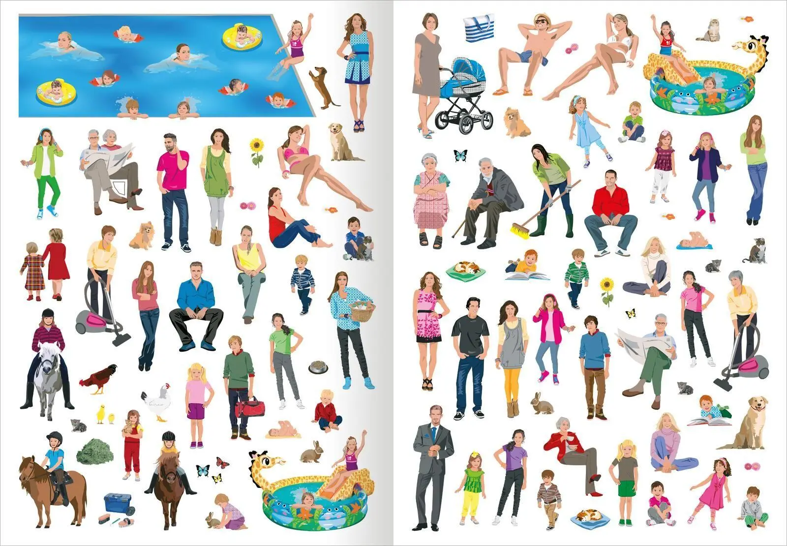 Bild: 9783845869575 | Das superdicke Stickerheft - Mein Traumhaus | Ingrid Bräuer | Buch