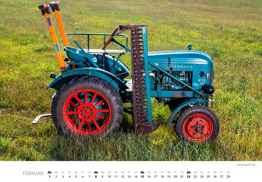 Bild: 9783966649575 | Klassische Traktoren Kalender 2026 | Frank Lutzebäck | Kalender | 2026