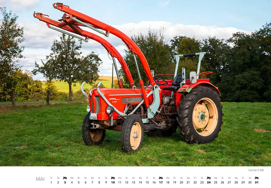 Bild: 9783966649575 | Klassische Traktoren Kalender 2026 | Frank Lutzebäck | Kalender | 2026
