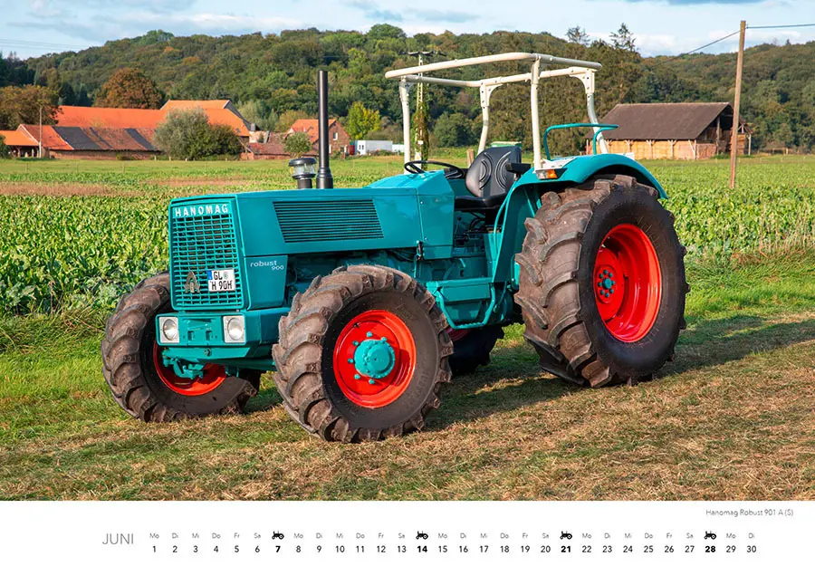 Bild: 9783966649575 | Klassische Traktoren Kalender 2026 | Frank Lutzebäck | Kalender | 2026