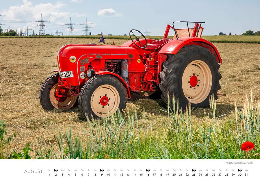 Bild: 9783966649575 | Klassische Traktoren Kalender 2026 | Frank Lutzebäck | Kalender | 2026