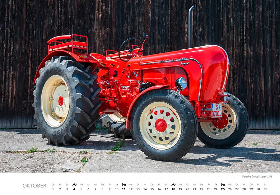 Bild: 9783966649575 | Klassische Traktoren Kalender 2026 | Frank Lutzebäck | Kalender | 2026