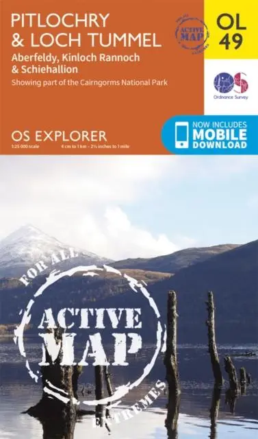 Cover: 9780319469675 | Pitlochry &amp; Loch Tummel, Aberfeldy, Kinloch Rannoch &amp; Schiehallion