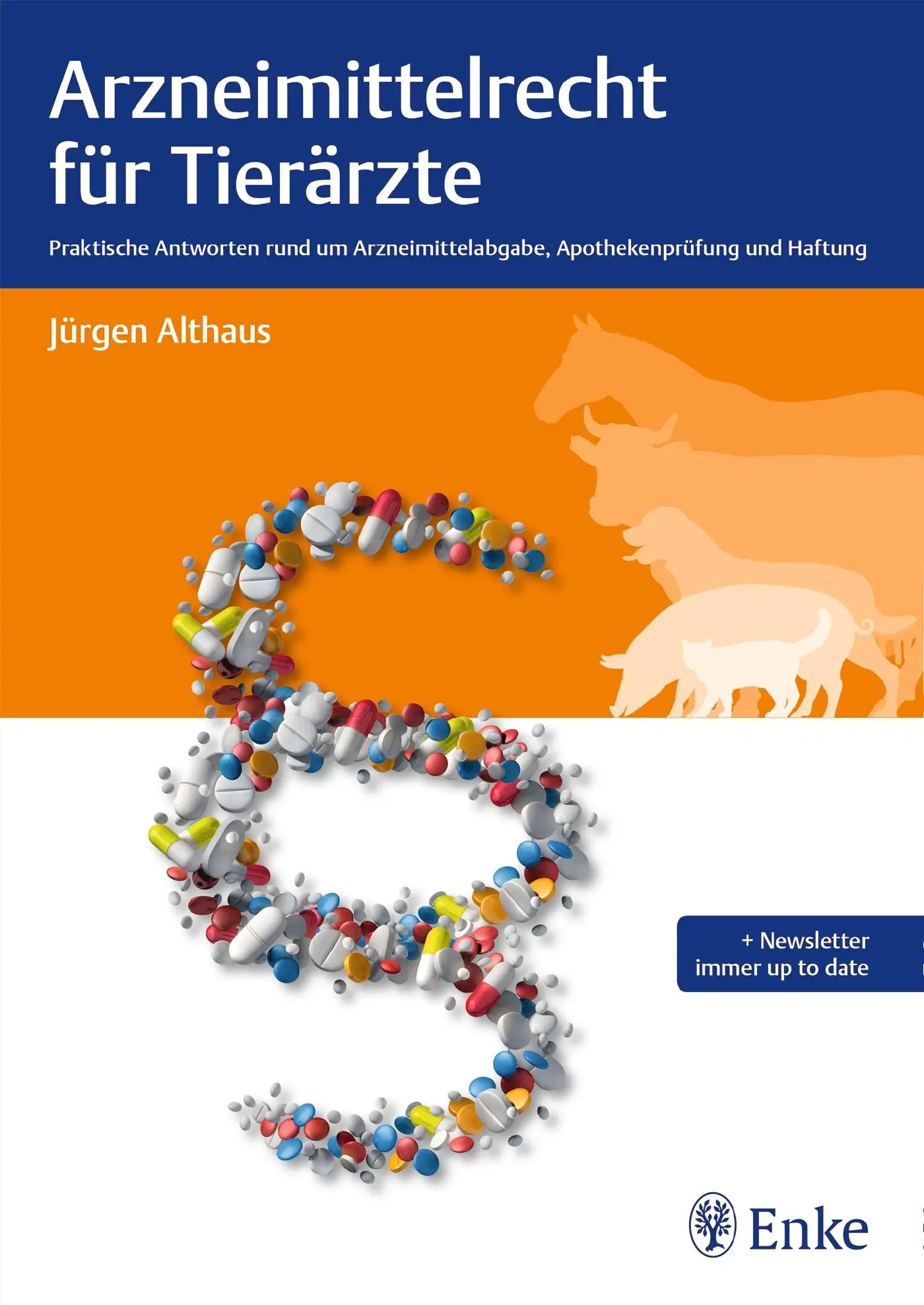 Cover: 9783132409675 | Arzneimittelrecht für Tierärzte | Jürgen Althaus | Buch | 224 S.