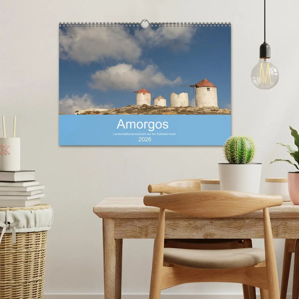Bild: 9783457609675 | Amorgos - Kykladenimpressionen (Wandkalender 2026 DIN A3 quer),...