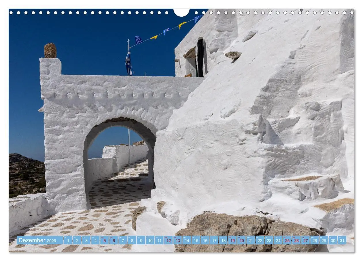 Bild: 9783457609675 | Amorgos - Kykladenimpressionen (Wandkalender 2026 DIN A3 quer),...