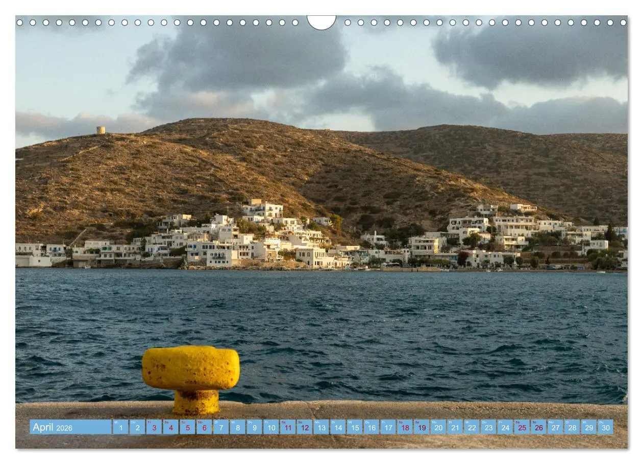 Bild: 9783457609675 | Amorgos - Kykladenimpressionen (Wandkalender 2026 DIN A3 quer),...