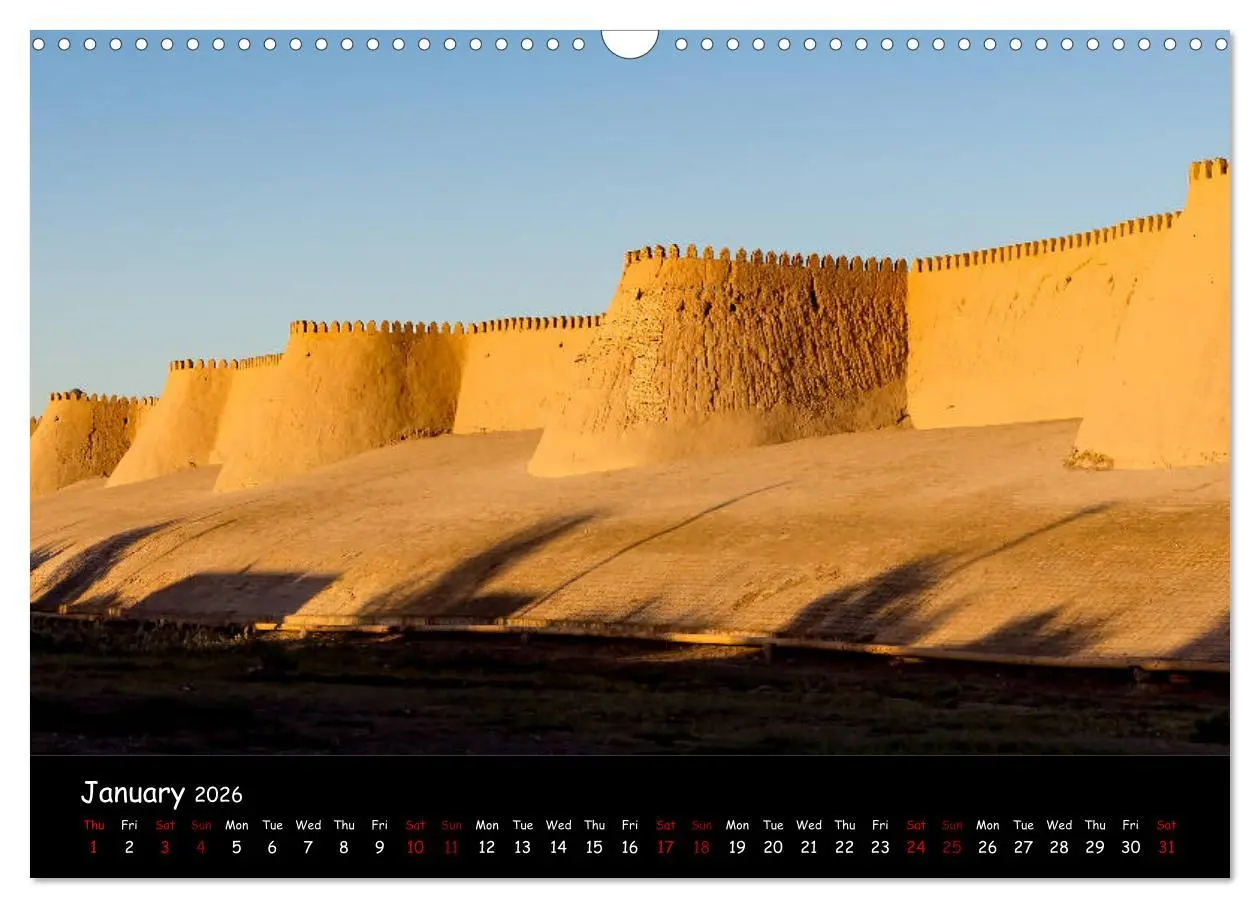 Bild: 9783516559675 | Uzbekistan Land of 1001 nights (Wall Calendar 2026 DIN A3...